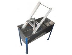 Стол для распечатки рам с паровым механизмом для срезки забруса